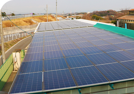 里山工場 太陽光発電